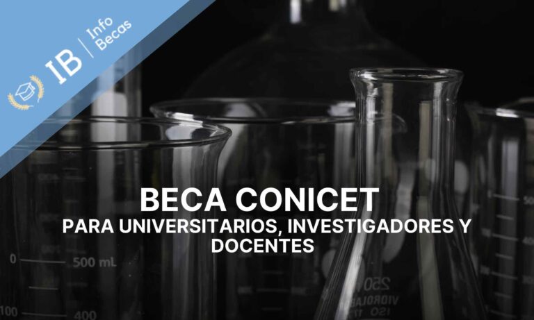 Beca CONICET