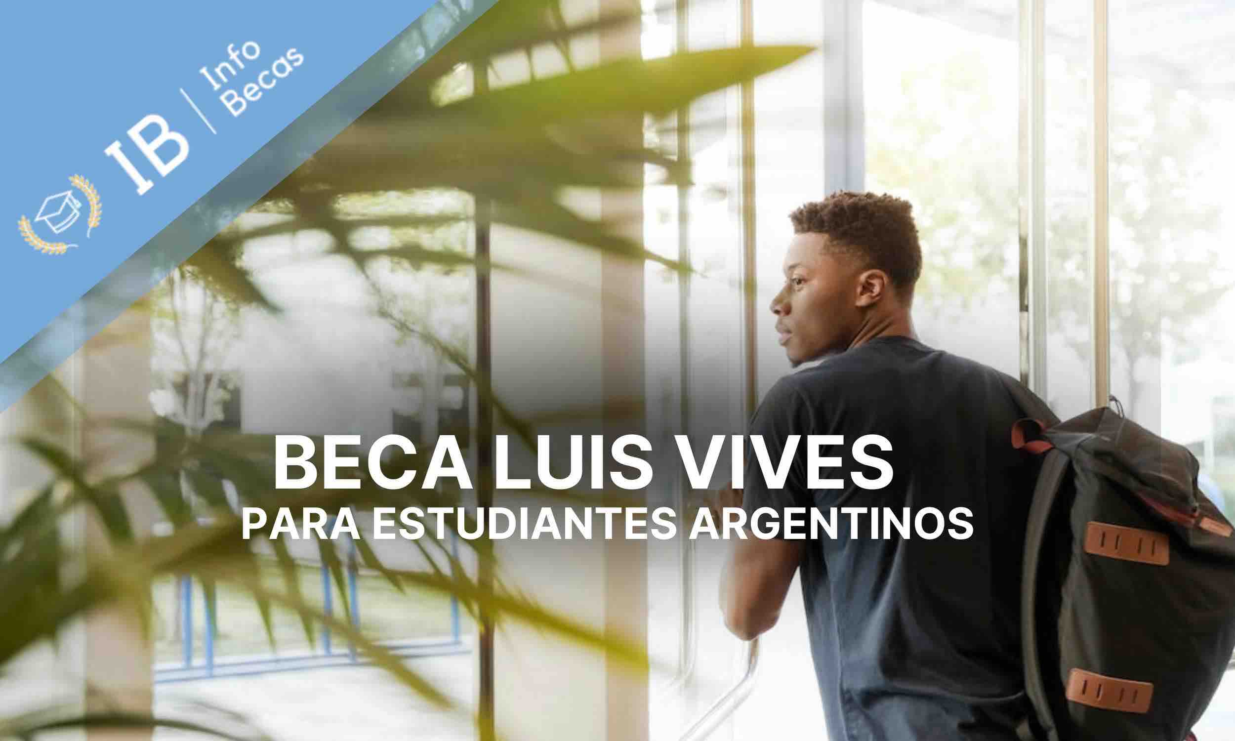 Solicita la Beca Luis Vives para estudiantes argentinos Info Becas