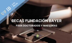 Becas Fundación Bayer